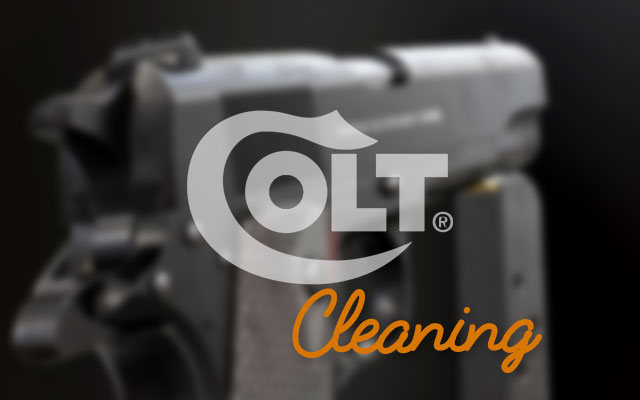 Colt Rail Gun cleaning