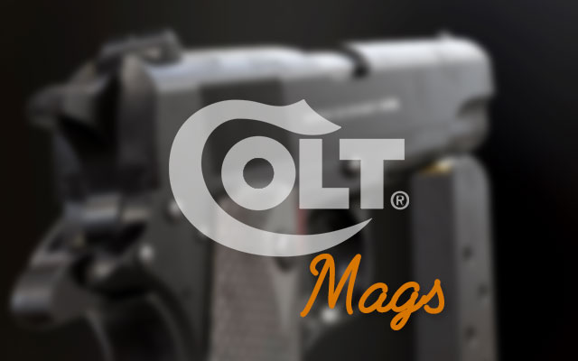 Colt Rail Gun magazines